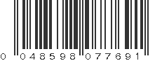 UPC 048598077691