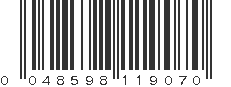 UPC 048598119070