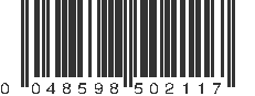 UPC 048598502117