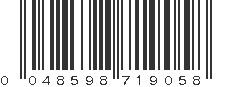 UPC 048598719058