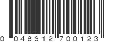 UPC 048612700123