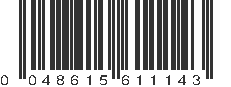 UPC 048615611143