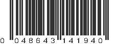 UPC 048643141940