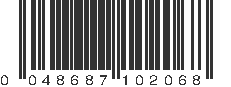 UPC 048687102068