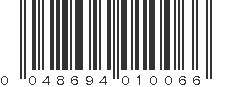 UPC 048694010066