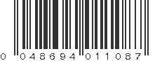 UPC 048694011087