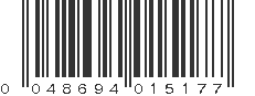 UPC 048694015177