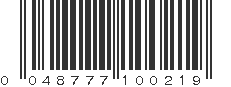 UPC 048777100219