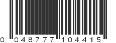 UPC 048777104415