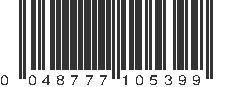 UPC 048777105399