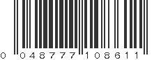 UPC 048777108611