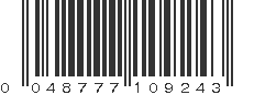 UPC 048777109243