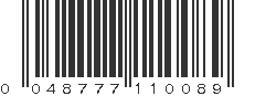 UPC 048777110089