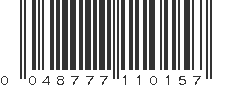 UPC 048777110157