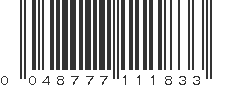 UPC 048777111833