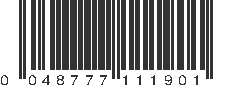 UPC 048777111901