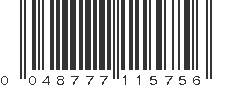 UPC 048777115756