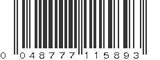 UPC 048777115893