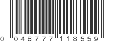 UPC 048777118559