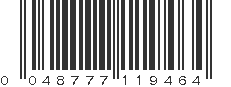 UPC 048777119464