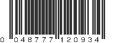 UPC 048777120934