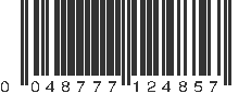 UPC 048777124857