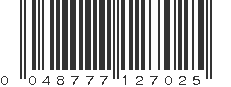 UPC 048777127025