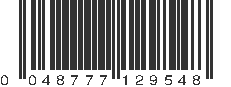 UPC 048777129548