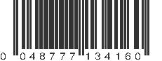 UPC 048777134160