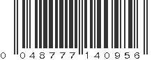 UPC 048777140956