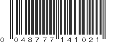 UPC 048777141021