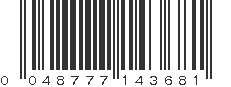 UPC 048777143681