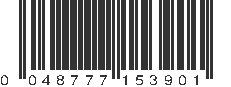 UPC 048777153901