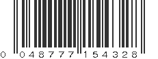 UPC 048777154328