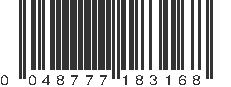 UPC 048777183168