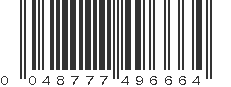 UPC 048777496664