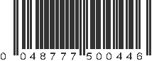 UPC 048777500446