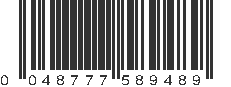 UPC 048777589489