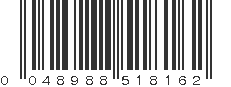 UPC 048988518162