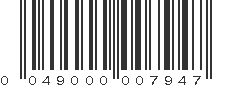 UPC 049000007947