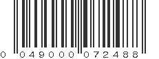 UPC 049000072488