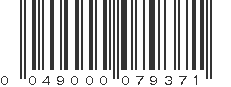 UPC 049000079371