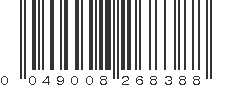 UPC 049008268388