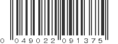 UPC 049022091375