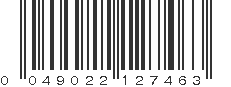 UPC 049022127463