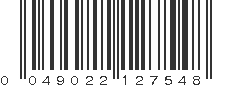 UPC 049022127548