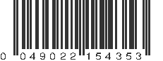 UPC 049022154353