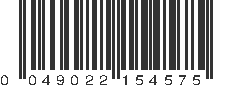 UPC 049022154575