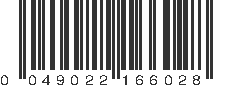 UPC 049022166028