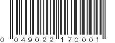 UPC 049022170001